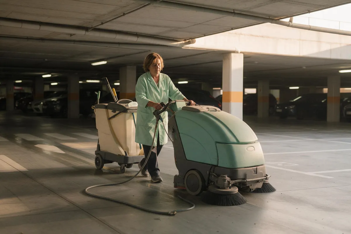 Limpieza de garajes y parkings en Torrent