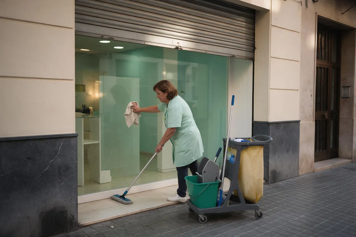 Limpieza de locales comerciales en Torrent